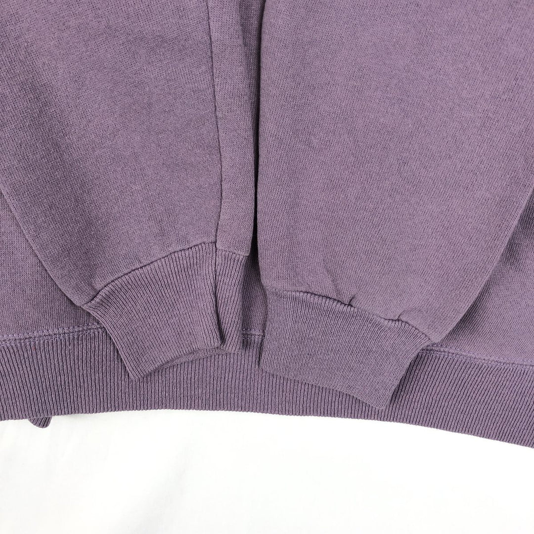 90'S Hanes HerWay Plain Blank Sweatshirt, Women's Size M (approx.), Vintage cotton purple type Vintage Second Hand
