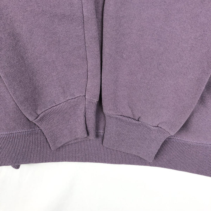 90'S Hanes HerWay Plain Blank Sweatshirt, Women's Size M (approx.), Vintage cotton purple type Vintage Second Hand
