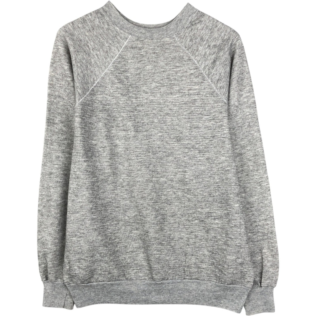 Vintage plain blank sweatshirt, women's size M unclear gray type Vintage Second Hand
