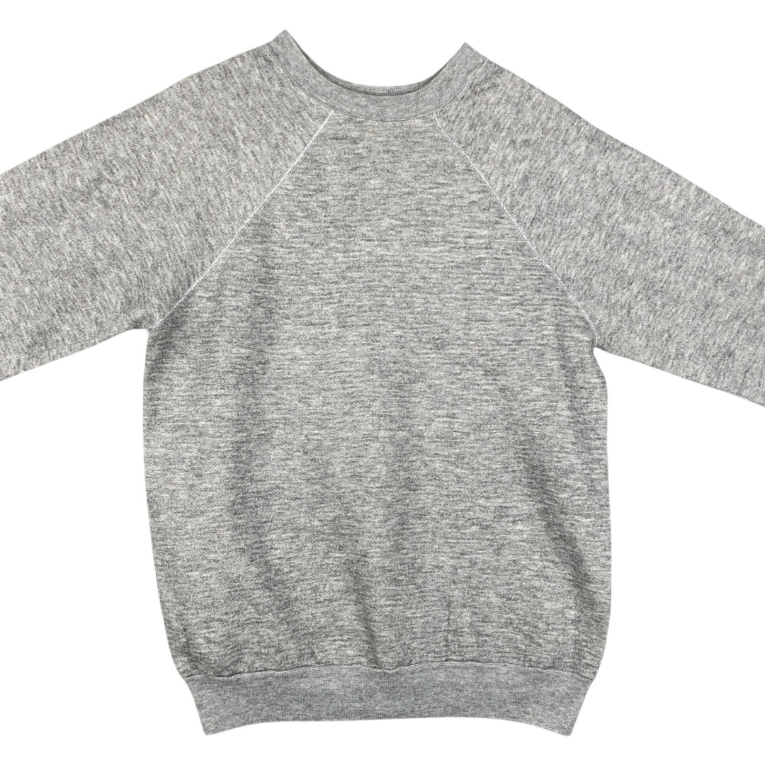 Vintage plain blank sweatshirt, women's size M unclear gray type Vintage Second Hand