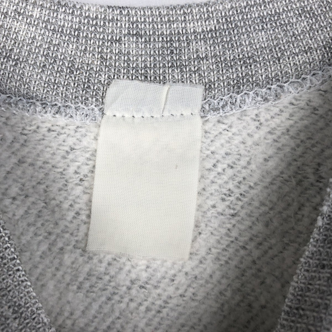 Vintage plain blank sweatshirt, women's size M unclear gray type Vintage Second Hand