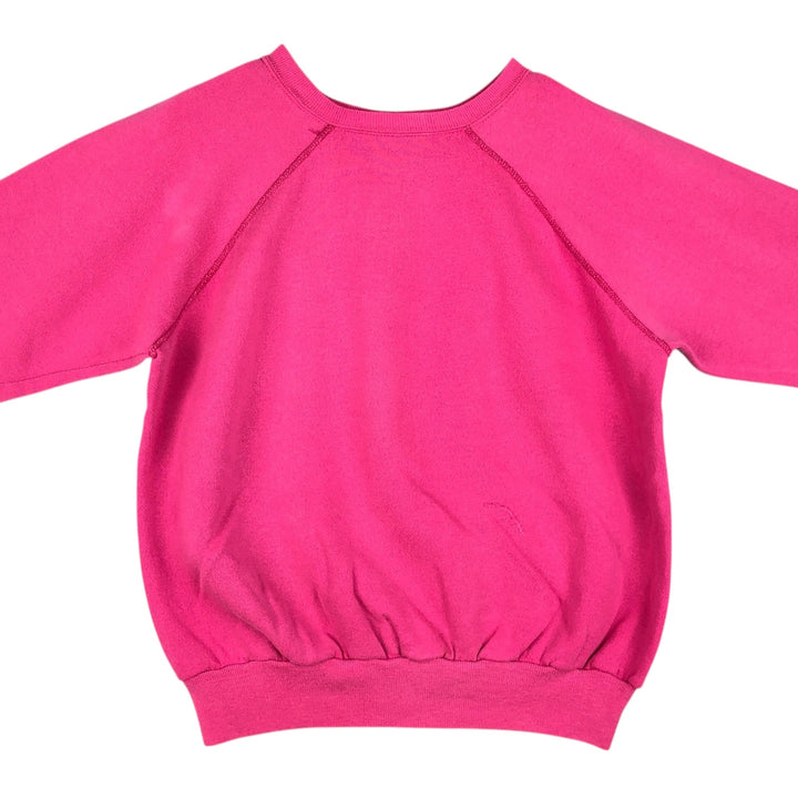 80'S Pannill ULTRA SWEATS Plain Blank Sweatshirt, Made in USA, Women's Size XL (Equivalent), Vintage unclear pink type Vintage Second Hand