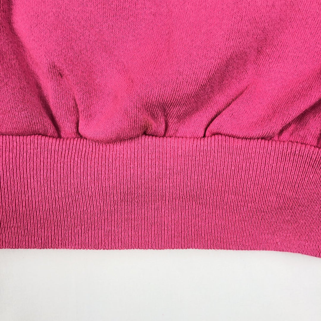 80'S Pannill ULTRA SWEATS Plain Blank Sweatshirt, Made in USA, Women's Size XL (Equivalent), Vintage unclear pink type Vintage Second Hand