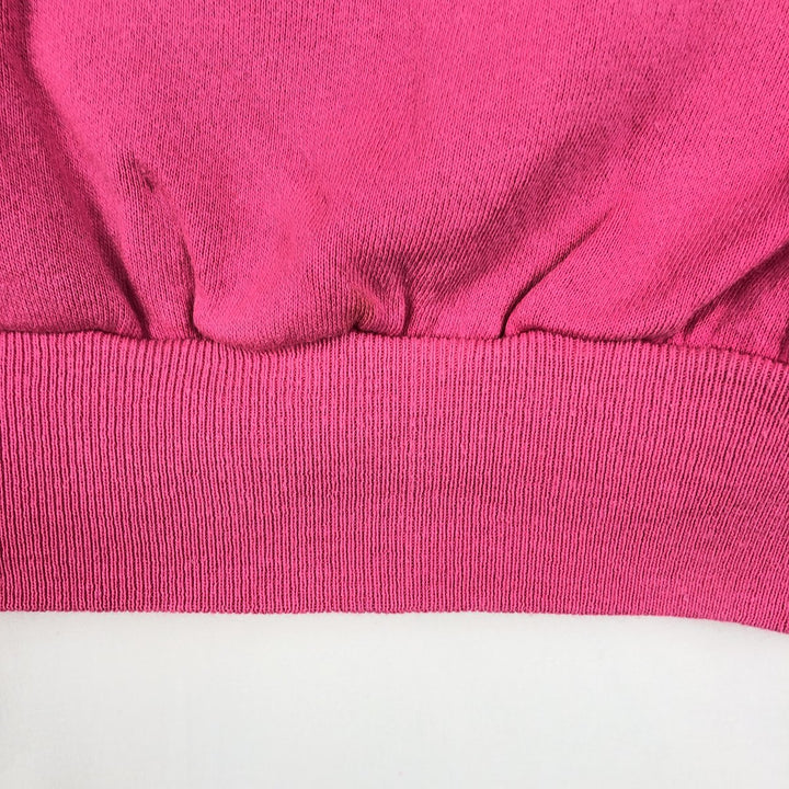 80'S Pannill ULTRA SWEATS Plain Blank Sweatshirt, Made in USA, Women's Size XL (Equivalent), Vintage unclear pink type Vintage Second Hand
