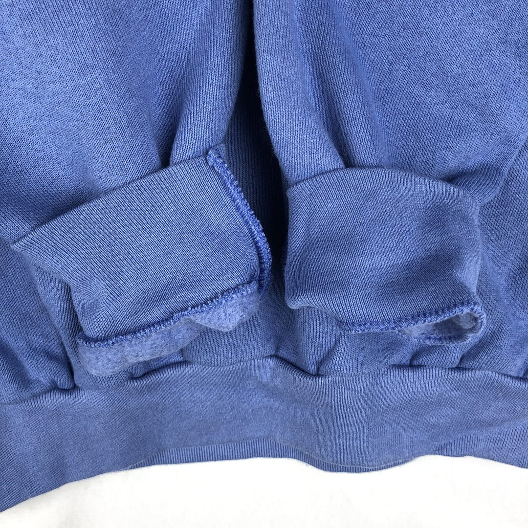 90'S Fruit of the Loom Plain Blank Sweatshirt, Made in USA, Women's Size S (Equivalent), Vintage cotton blue type Vintage Second Hand