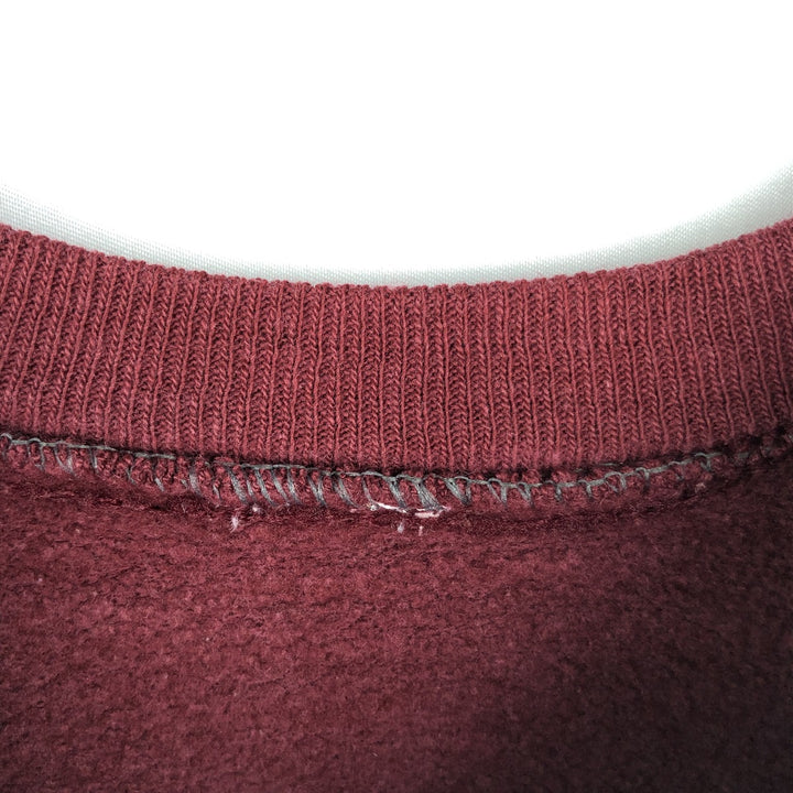 Short-sleeved sweatshirt, women's size M (approx.), vintage. unclear wine-red Vintage Second Hand