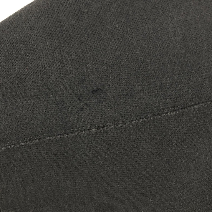 Henley neck plain blank sweatshirt, women's size L equivalent, vintage. unclear black type Vintage Second Hand