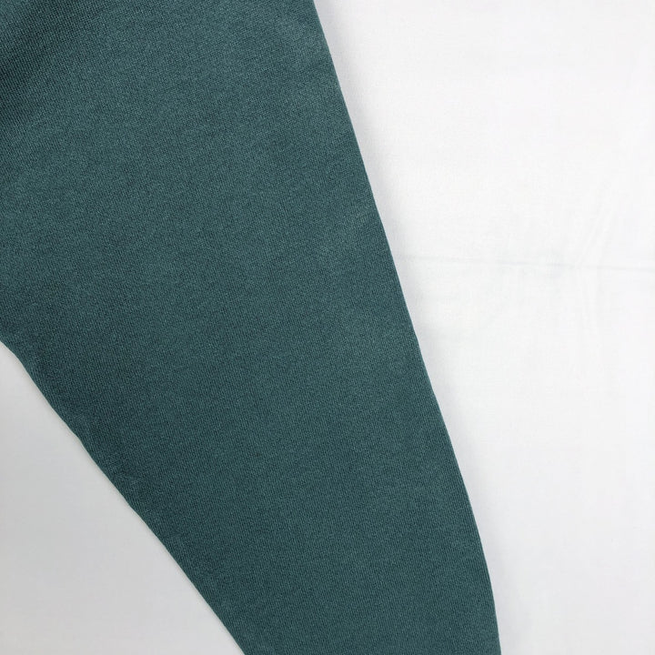 90'S Ultra Fleece Plain Blank Sweatshirt, Made in USA, Women's Size M (Equivalent), Vintage cotton green type Vintage Second Hand
