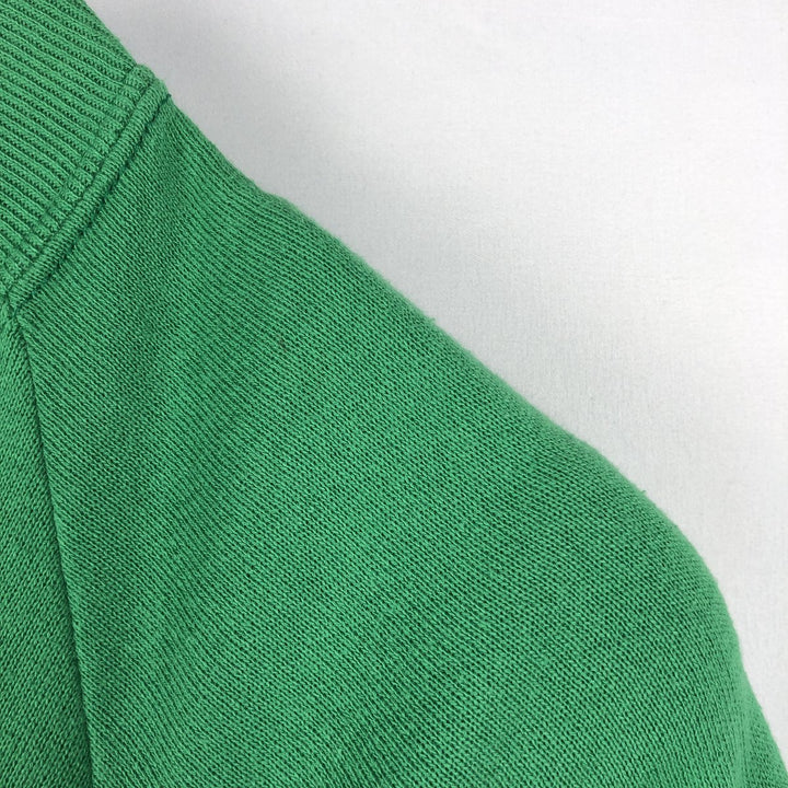 80s-90'S Jerzees Plain Blank Sweatshirt Trainer Made in USA Men's M Vintage cotton green type Vintage Second Hand