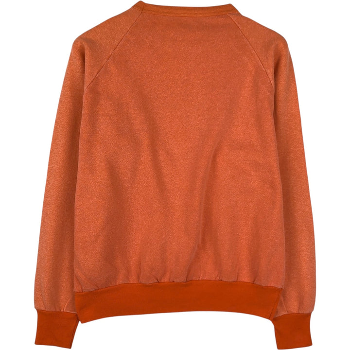 80'S Chalk Line College Sweatshirt, Made in USA, Women's Size L (Equivalent), Vintage unclear orange type Vintage Second Hand