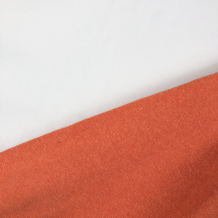 80'S Chalk Line College Sweatshirt, Made in USA, Women's Size L (Equivalent), Vintage unclear orange type Vintage Second Hand