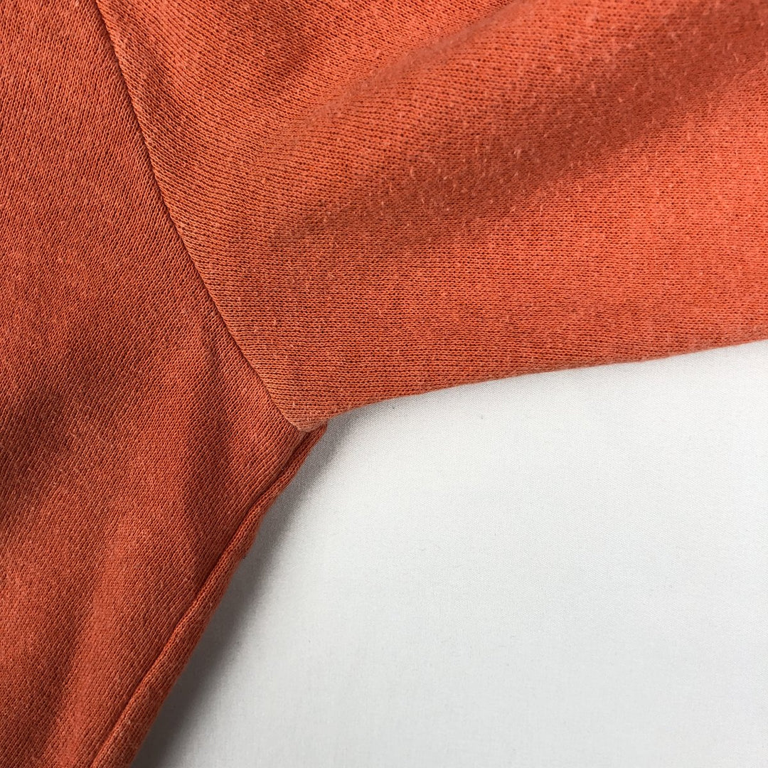 80'S Chalk Line College Sweatshirt, Made in USA, Women's Size L (Equivalent), Vintage unclear orange type Vintage Second Hand