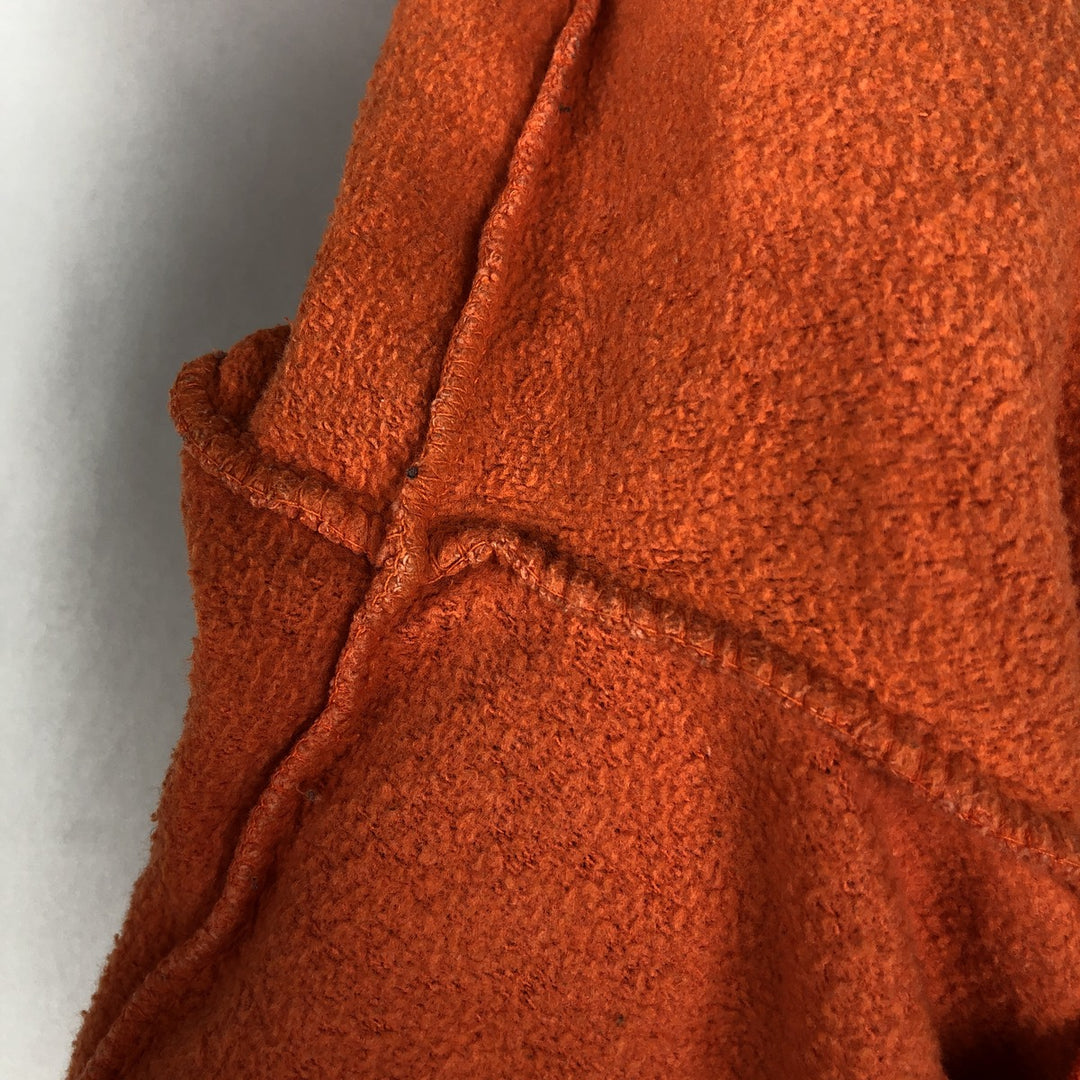 80'S Chalk Line College Sweatshirt, Made in USA, Women's Size L (Equivalent), Vintage unclear orange type Vintage Second Hand