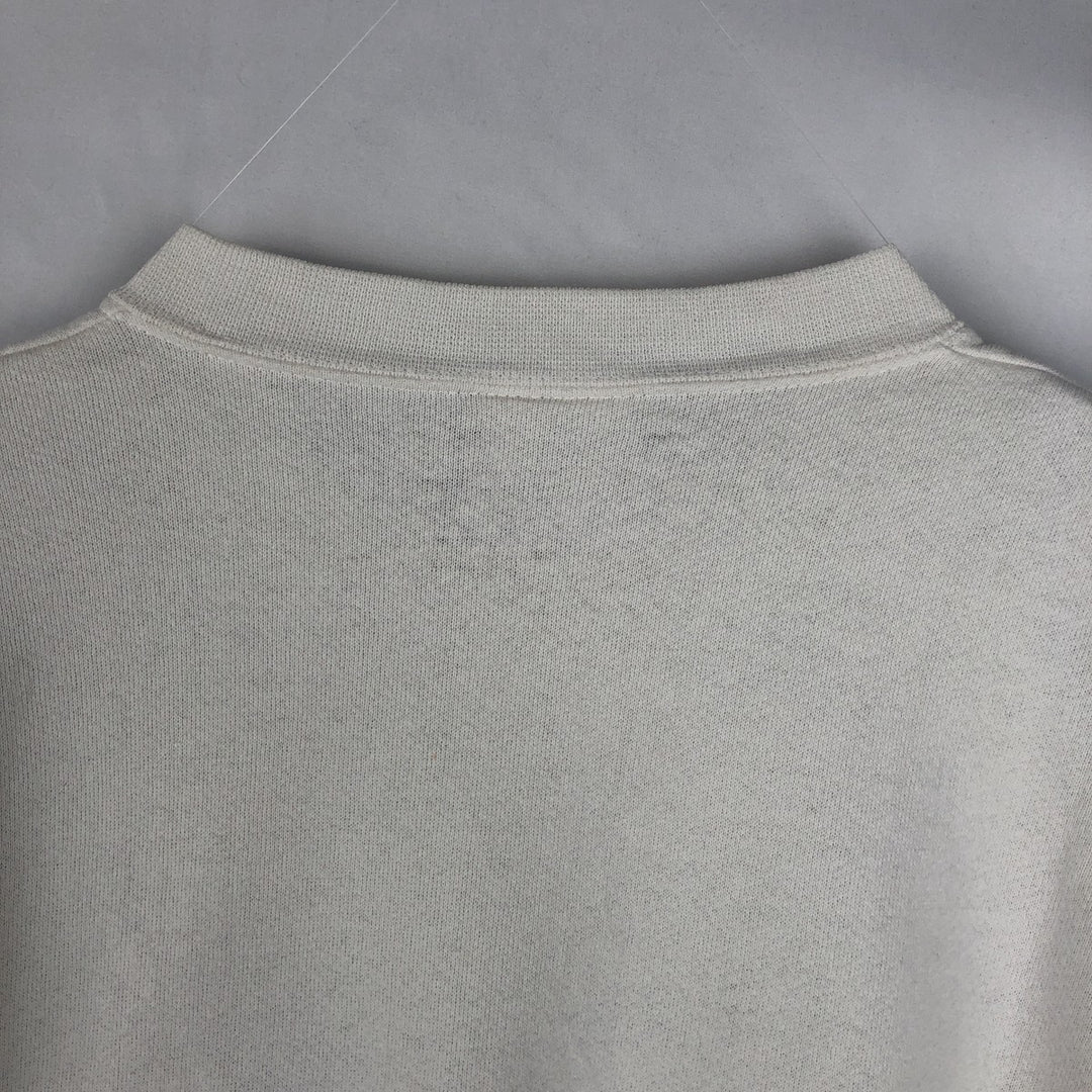 Vintage 90'S Discus Athletic print sweatshirt, made in the USA, size M, men's cotton white type Vintage Second Hand