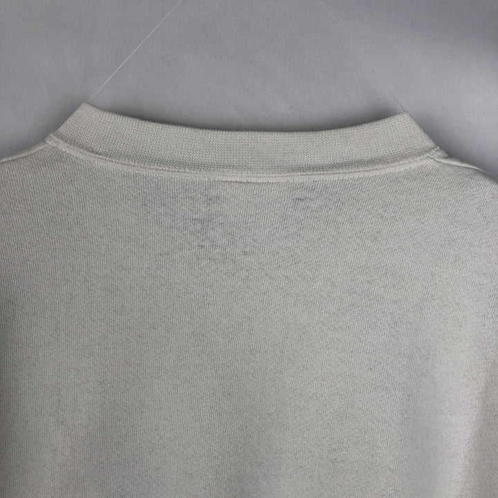 Vintage 90'S Discus Athletic print sweatshirt, made in the USA, size M, men's cotton white type Vintage Second Hand