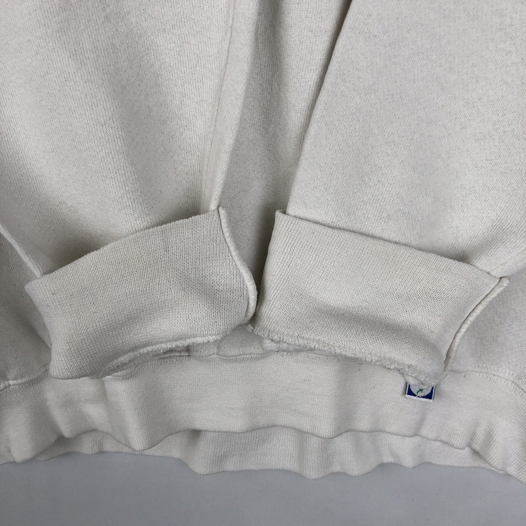 Vintage 90'S Discus Athletic print sweatshirt, made in the USA, size M, men's cotton white type Vintage Second Hand