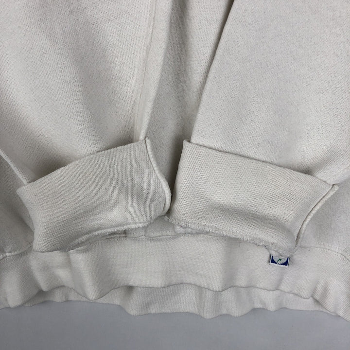 Vintage 90'S Discus Athletic print sweatshirt, made in the USA, size M, men's cotton white type Vintage Second Hand