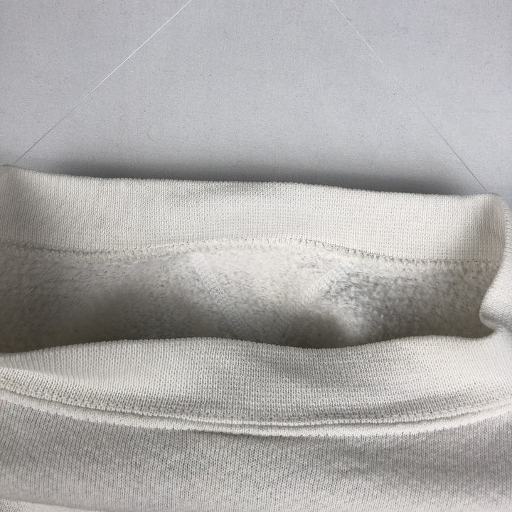 Vintage 90'S Discus Athletic print sweatshirt, made in the USA, size M, men's cotton white type Vintage Second Hand
