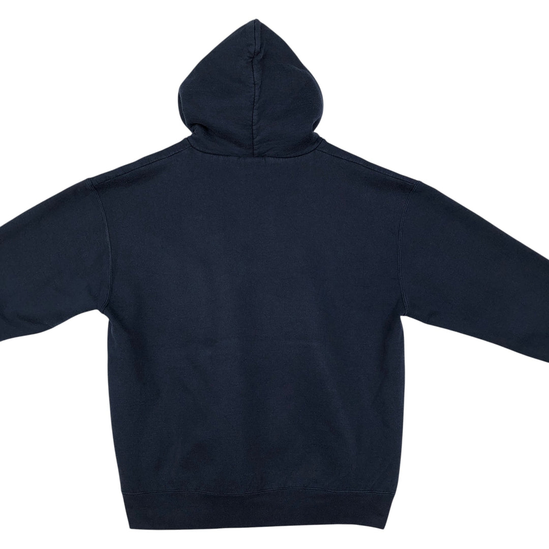 Champion Authentic Athletic Apparel College Pullover Hoodie, Men's XL cotton navy blue type Vintage Second Hand