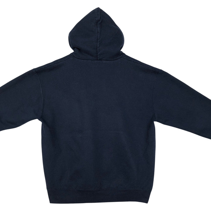 Champion Authentic Athletic Apparel College Pullover Hoodie, Men's XL cotton navy blue type Vintage Second Hand
