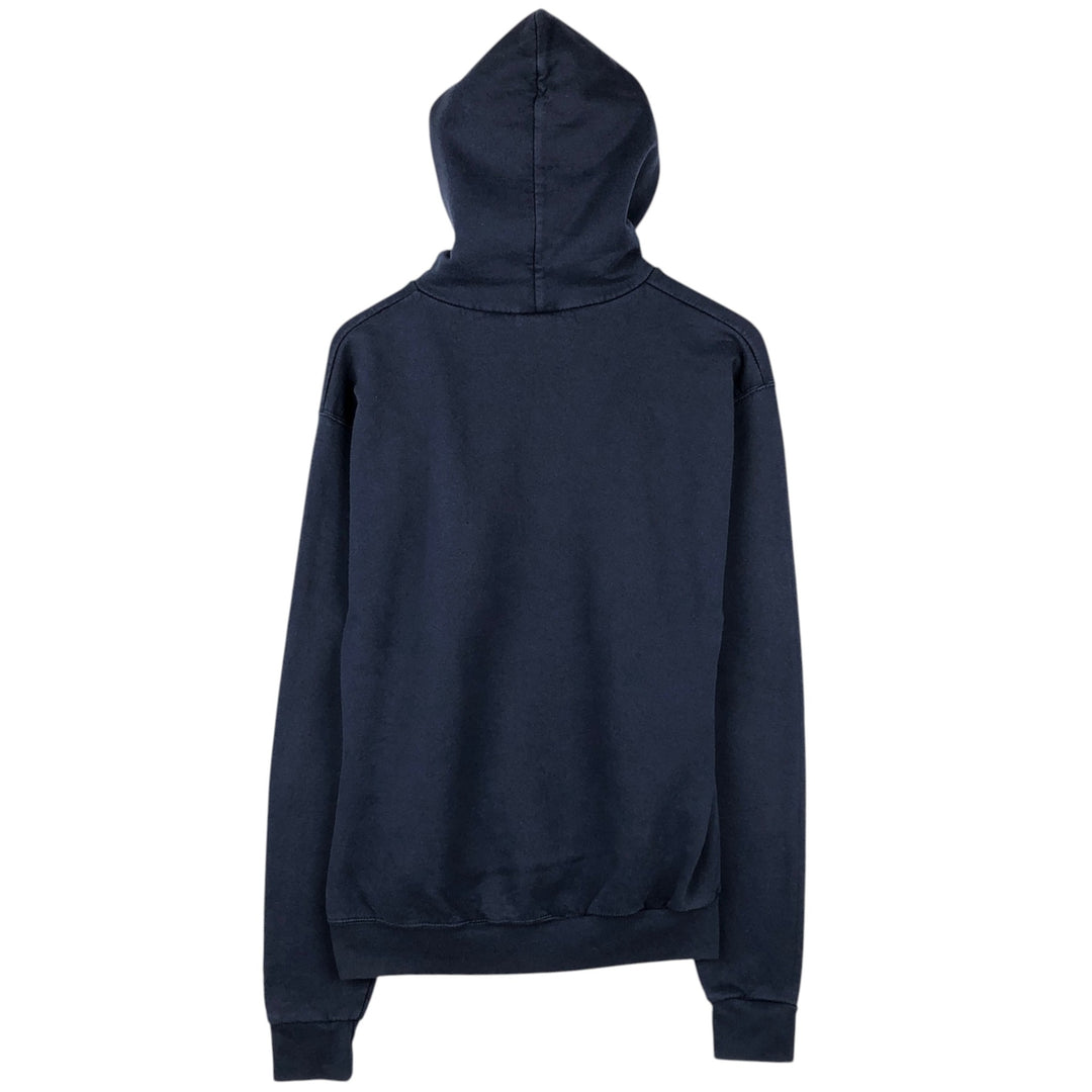 2000'S Champion Authentic Athletic Apparel College Pullover Hoodie, Men's Size M cotton navy blue type Vintage Second Hand