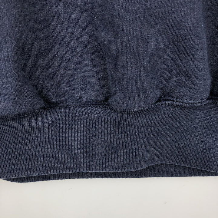 2000'S Champion Authentic Athletic Apparel College Pullover Hoodie, Men's Size M cotton navy blue type Vintage Second Hand