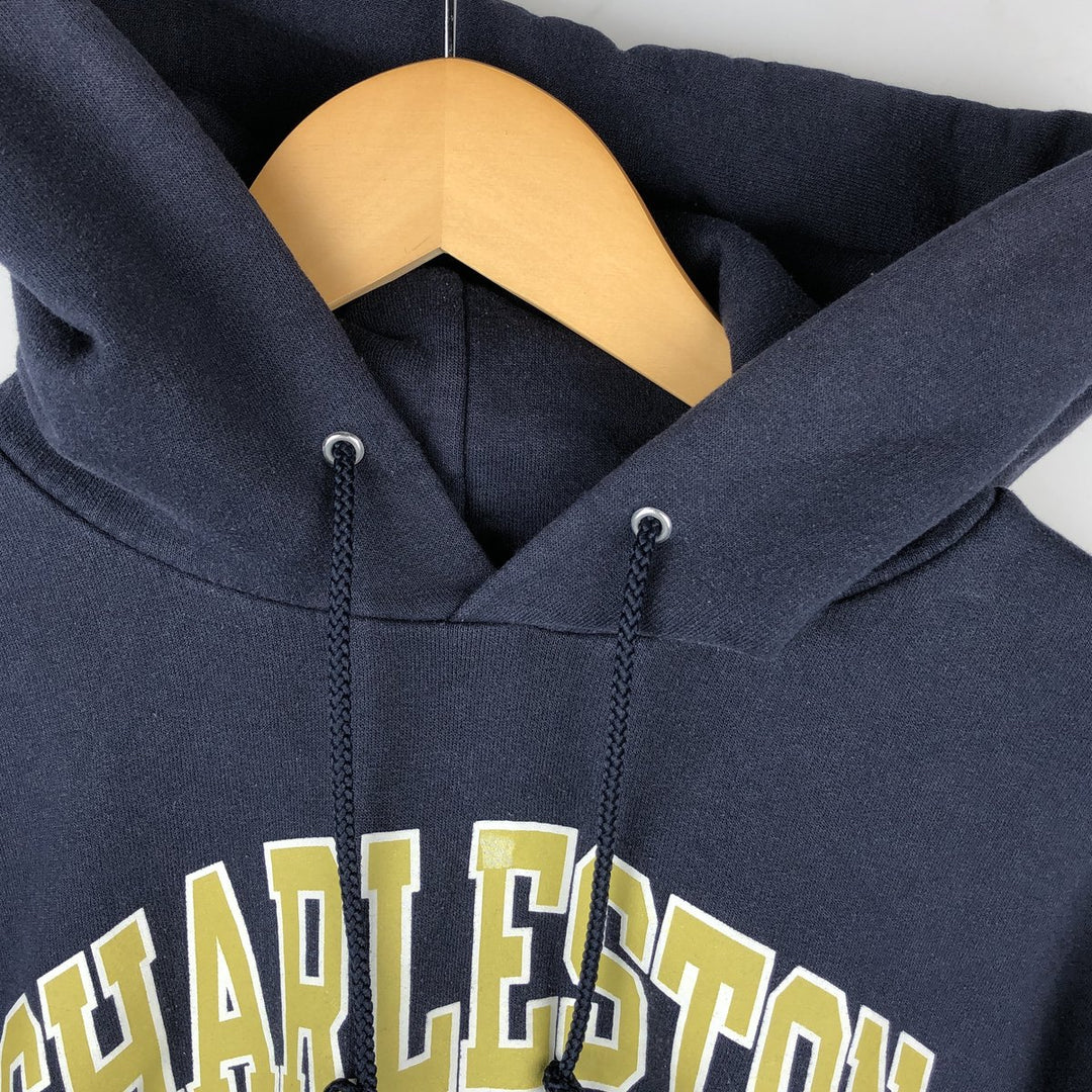 2000'S Champion Authentic Athletic Apparel College Pullover Hoodie, Men's Size M cotton navy blue type Vintage Second Hand