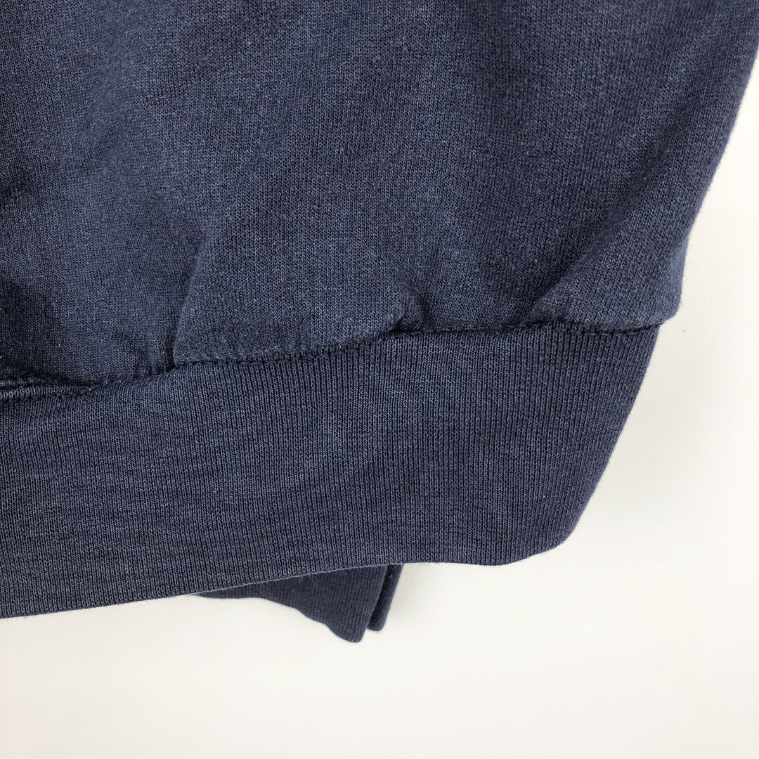 2000'S Champion Authentic Athletic Apparel College Pullover Hoodie, Men's Size M cotton navy blue type Vintage Second Hand