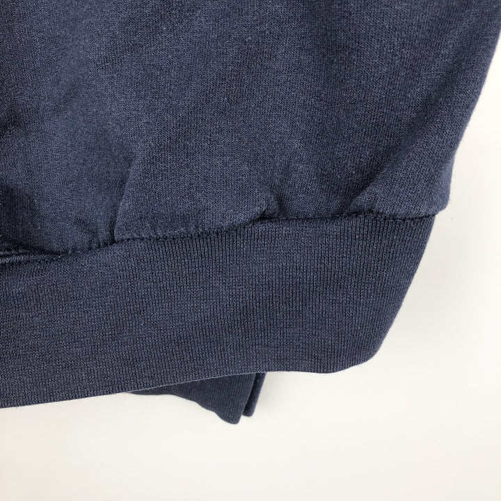 2000'S Champion Authentic Athletic Apparel College Pullover Hoodie, Men's Size M cotton navy blue type Vintage Second Hand