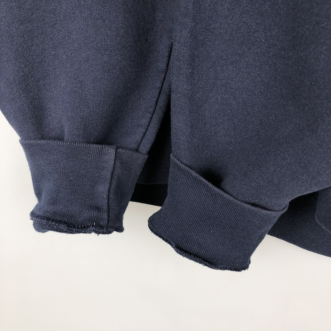 2000'S Champion Authentic Athletic Apparel College Pullover Hoodie, Men's Size M cotton navy blue type Vintage Second Hand