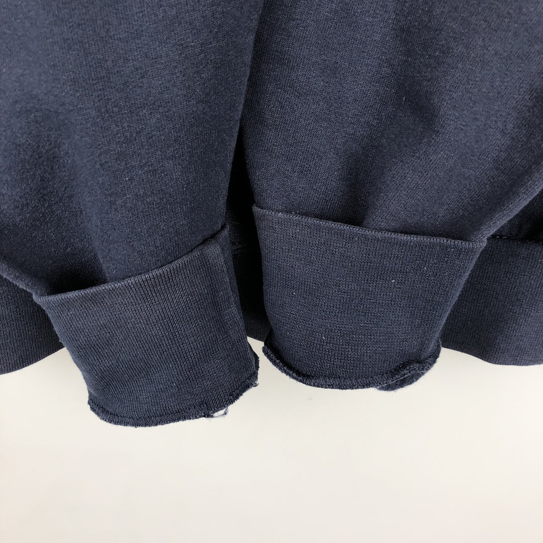 2000'S Champion Authentic Athletic Apparel College Pullover Hoodie, Men's Size M cotton navy blue type Vintage Second Hand