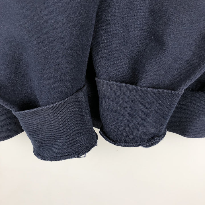 2000'S Champion Authentic Athletic Apparel College Pullover Hoodie, Men's Size M cotton navy blue type Vintage Second Hand