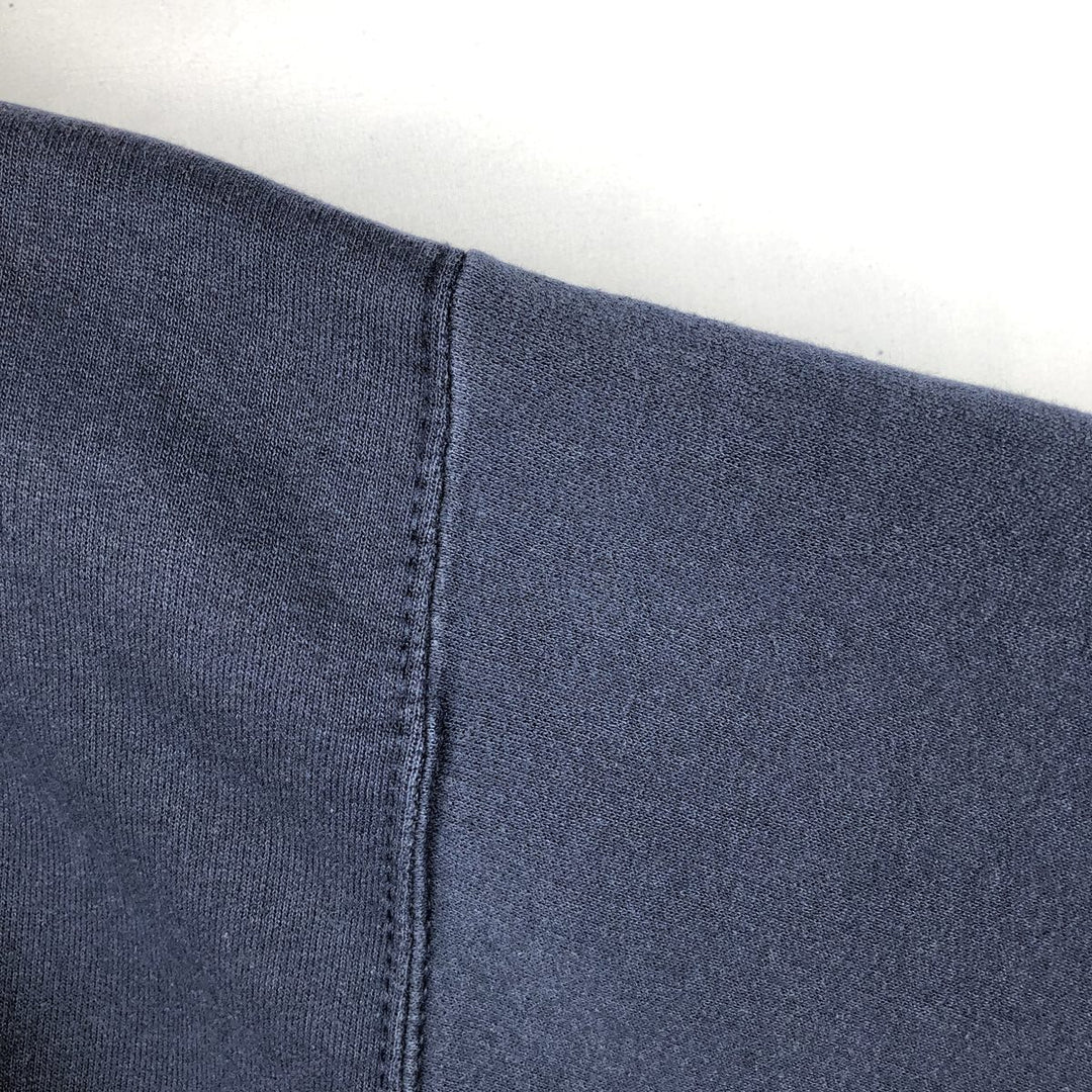 Champion Authentic Athletic Apparel College Sweatshirt Pullover Hoodie, Men's Size M (approx.) unclear navy blue type Vintage Second Hand