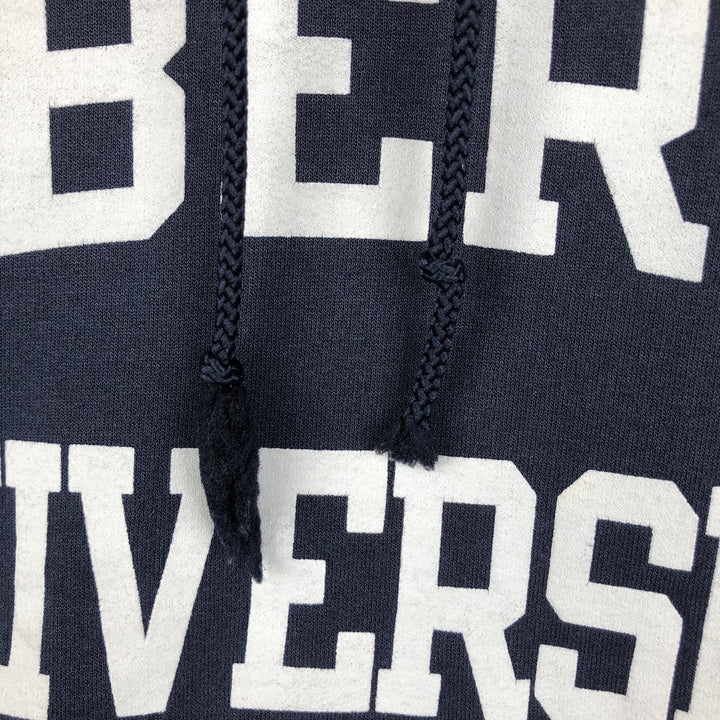Champion Authentic Athletic Apparel College Sweatshirt Pullover Hoodie, Men's Size M (approx.) unclear navy blue type Vintage Second Hand