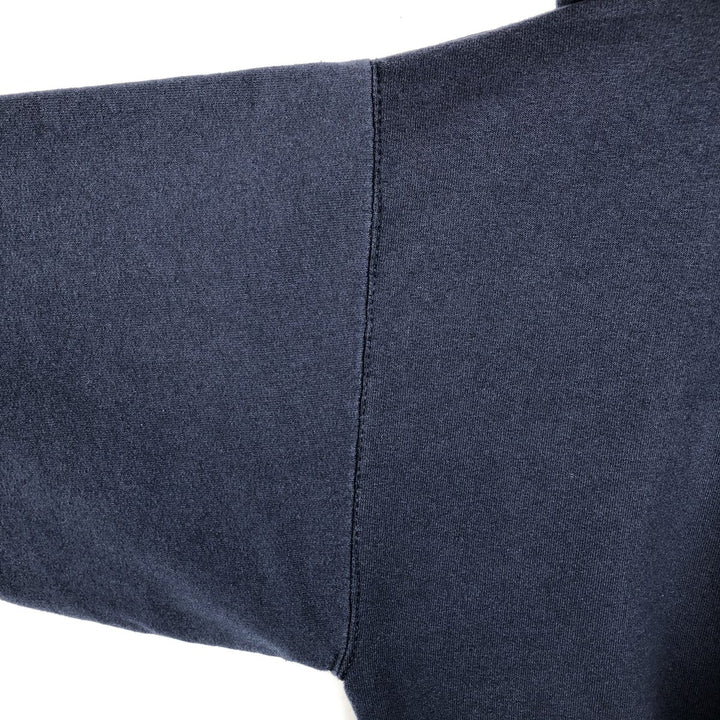 Champion Authentic Athletic Apparel College Sweatshirt Pullover Hoodie, Men's Size M (approx.) unclear navy blue type Vintage Second Hand