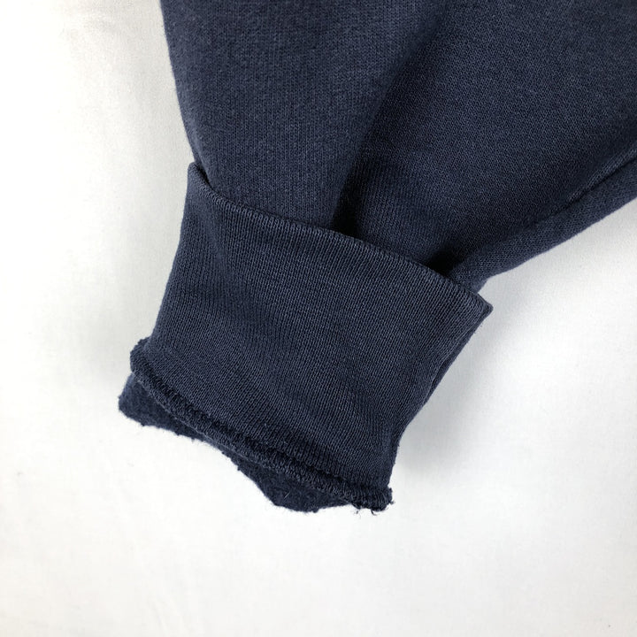 Champion Authentic Athletic Apparel College Sweatshirt Pullover Hoodie, Men's Size M (approx.) unclear navy blue type Vintage Second Hand