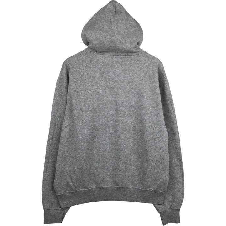 2000'S Champion Authentic Athletic Capparel USMC (United States Marine Corps) Sweatshirt Pullover Hoodie, Men's Size L (approx.) cotton gray type Vintage Second Hand