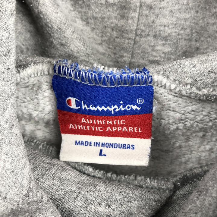 2000'S Champion Authentic Athletic Capparel USMC (United States Marine Corps) Sweatshirt Pullover Hoodie, Men's Size L (approx.) cotton gray type Vintage Second Hand