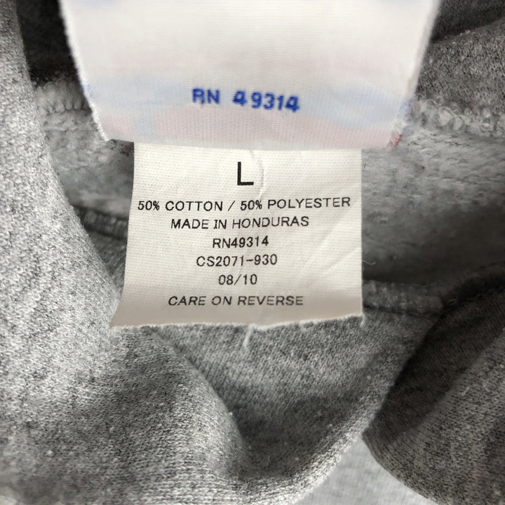 2000'S Champion Authentic Athletic Capparel USMC (United States Marine Corps) Sweatshirt Pullover Hoodie, Men's Size L (approx.) cotton gray type Vintage Second Hand