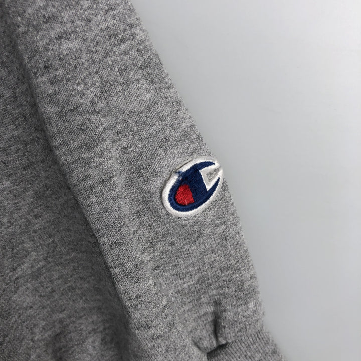 2000'S Champion Authentic Athletic Capparel USMC (United States Marine Corps) Sweatshirt Pullover Hoodie, Men's Size L (approx.) cotton gray type Vintage Second Hand
