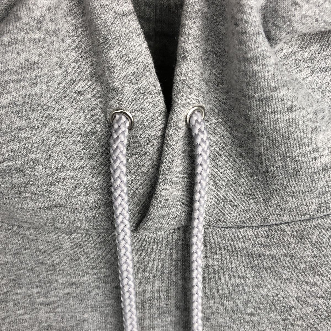 2000'S Champion Authentic Athletic Capparel USMC (United States Marine Corps) Sweatshirt Pullover Hoodie, Men's Size L (approx.) cotton gray type Vintage Second Hand