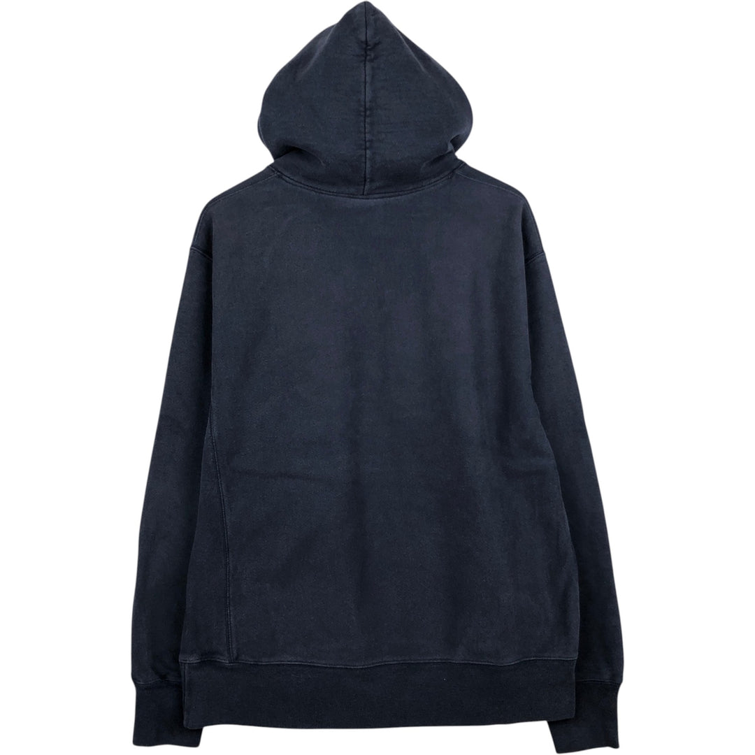 Champion REVERSE WEAVE Reverse Weave Sweat Pullover Hoodie Men's L size unclear navy blue type Vintage Second Hand