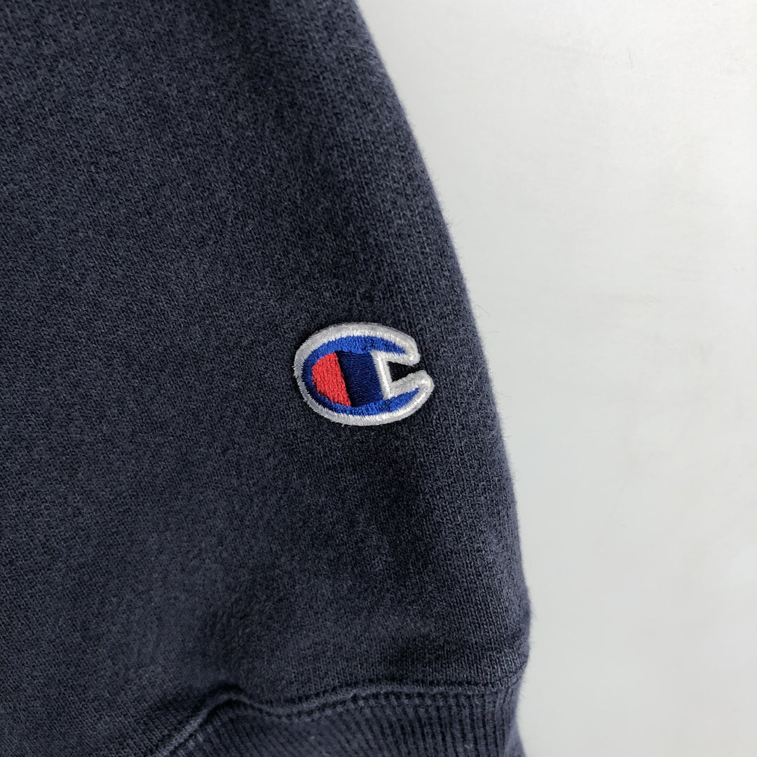 Champion REVERSE WEAVE Reverse Weave Sweat Pullover Hoodie Men's L size unclear navy blue type Vintage Second Hand