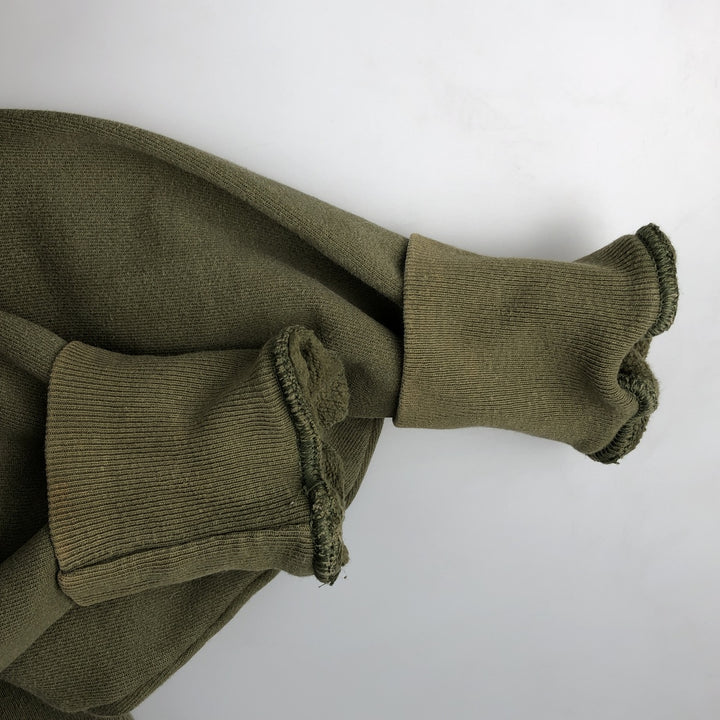 Champion REVERSE WEAVE Reverse Weave Sweat Pullover Hoodie Men's L size cotton Khaki type Vintage Second Hand