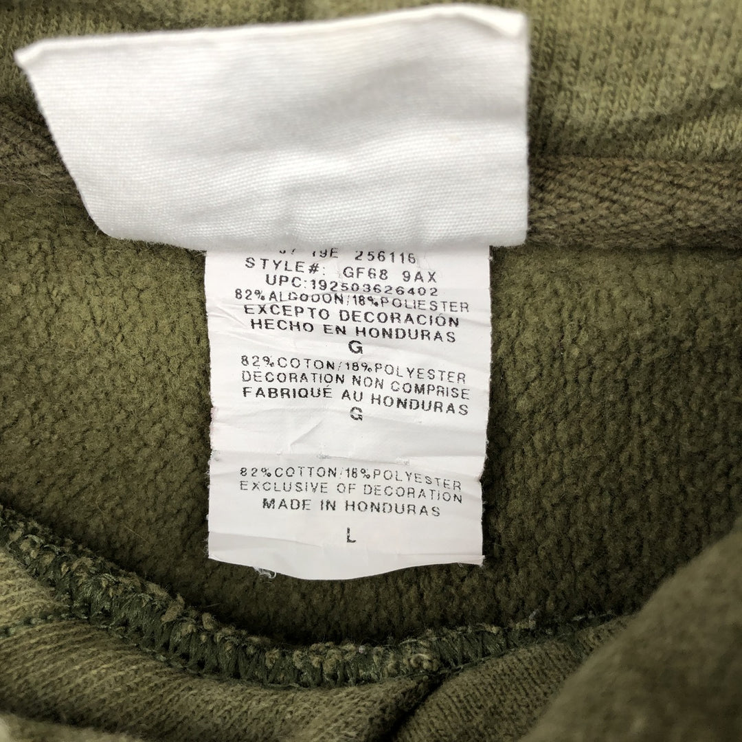 Champion REVERSE WEAVE Reverse Weave Sweat Pullover Hoodie Men's L size cotton Khaki type Vintage Second Hand