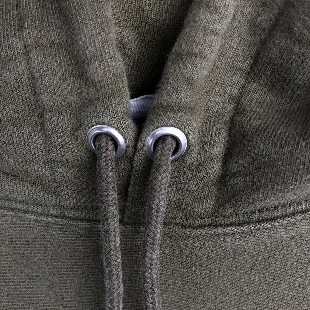 Champion REVERSE WEAVE Reverse Weave Sweat Pullover Hoodie Men's L size cotton Khaki type Vintage Second Hand
