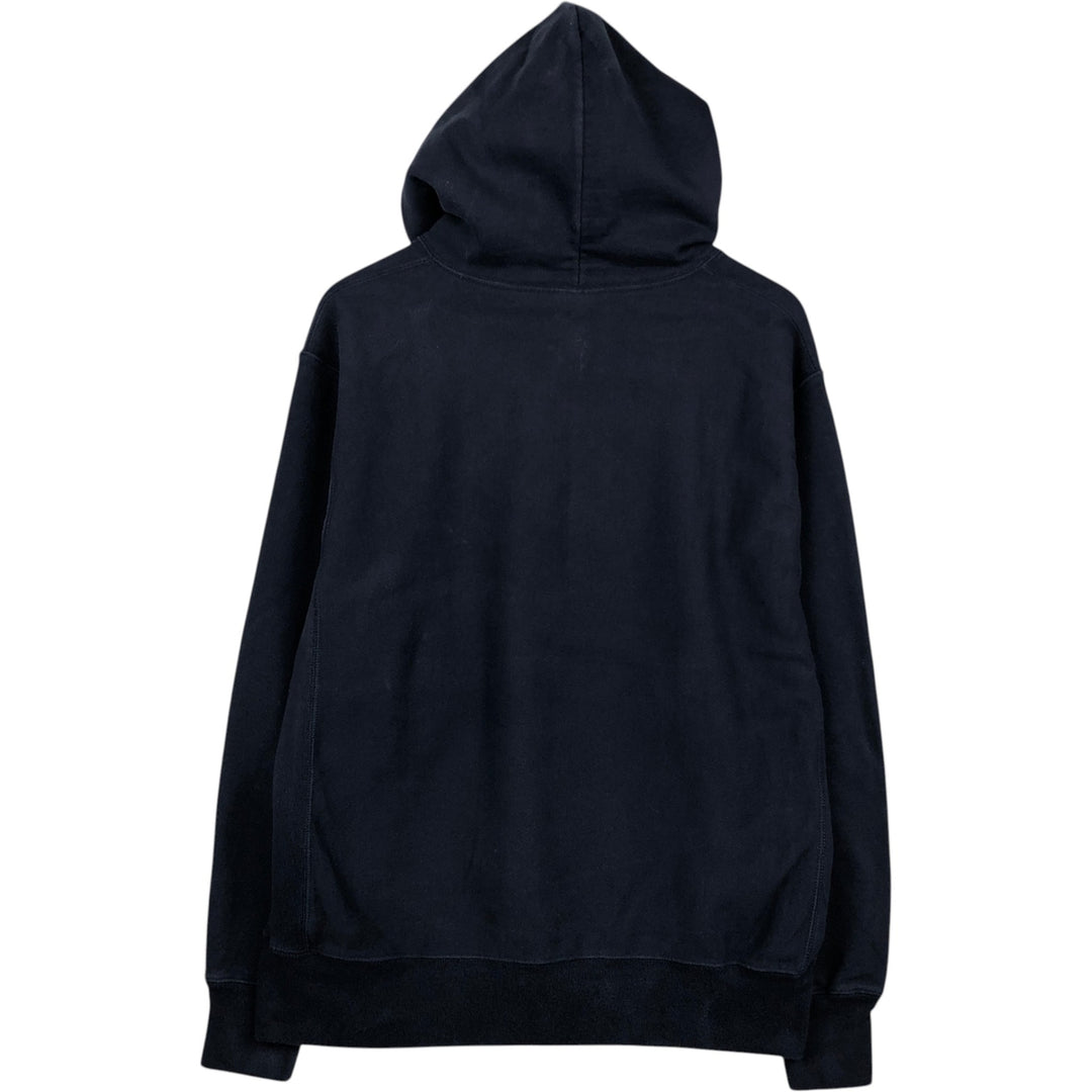Champion REVERSE WEAVE Reverse Weave College Sweat Pullover Hoodie Men's L size cotton navy blue type Vintage Second Hand