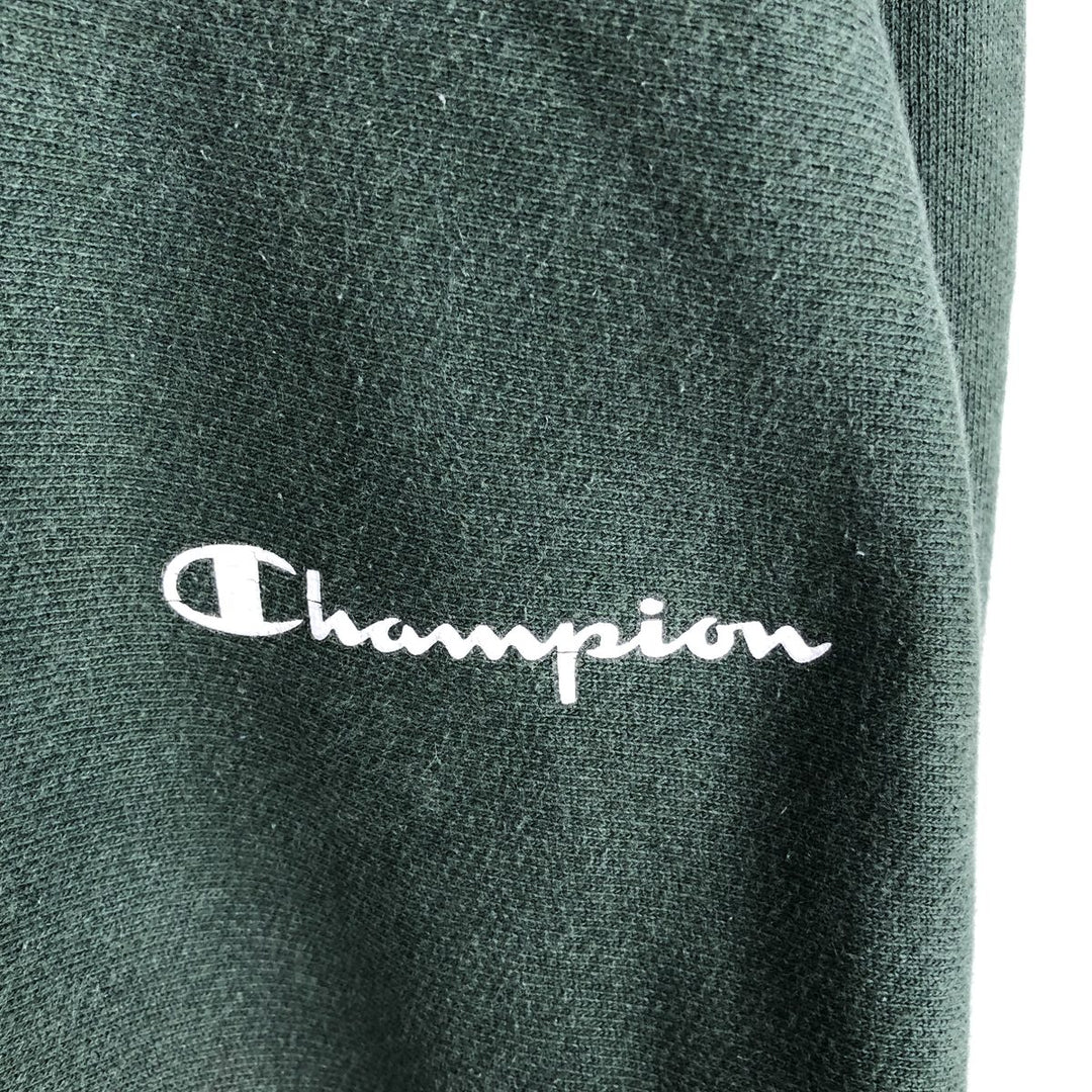 Champion Authentic Sweatshirt Pullover Hoodie, Men's Size L unclear green type Vintage Second Hand
