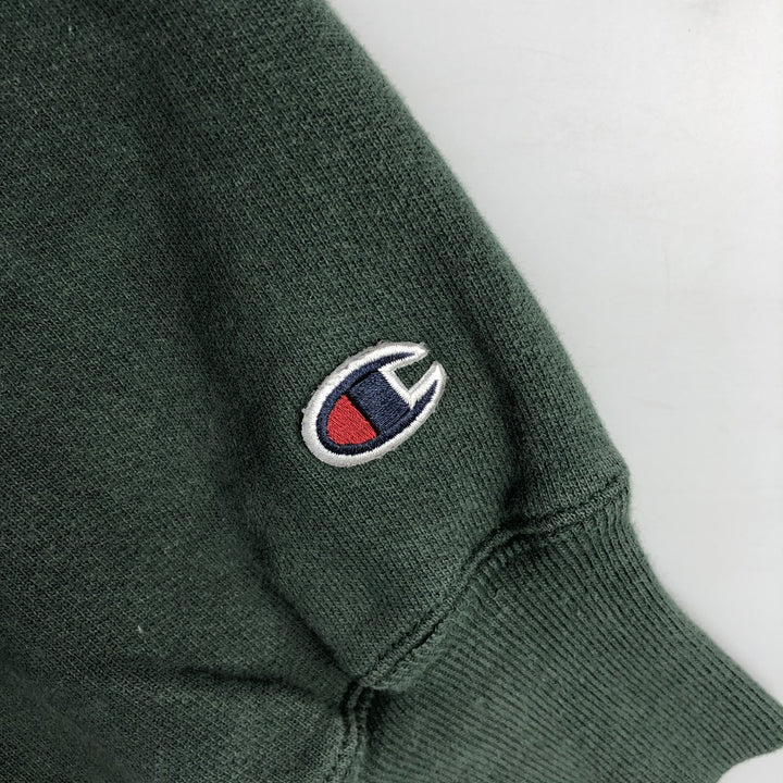 Champion Authentic Sweatshirt Pullover Hoodie, Men's Size L unclear green type Vintage Second Hand