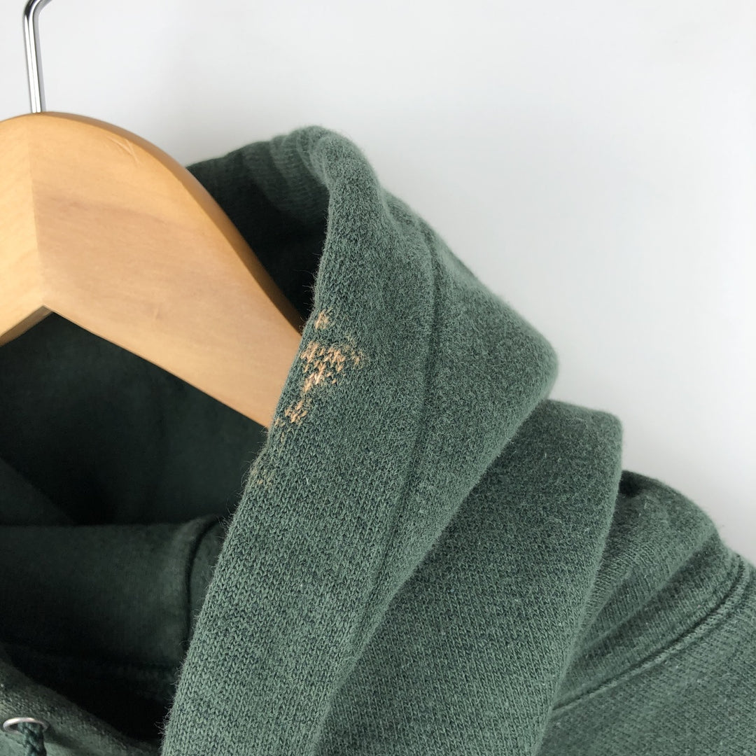 Champion Authentic Sweatshirt Pullover Hoodie, Men's Size L unclear green type Vintage Second Hand